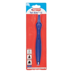 Bigpoint Zımba Teli Sökücü Kalem Tipi Mavi