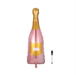 Bekarlığa VedaFolyo Balon Şampanya Şişesi Kalemli 90 cmHK Ticaret