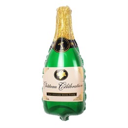Bekarlığa VedaFolyo Balon Şampanya Şişesi Yeşil 90 cmHK Ticaret