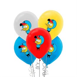 Lisanslı Baskılı Latex BalonlarKral Şakir Temalı Lisanslı Balon 10 'lu PaketKİKAJOY